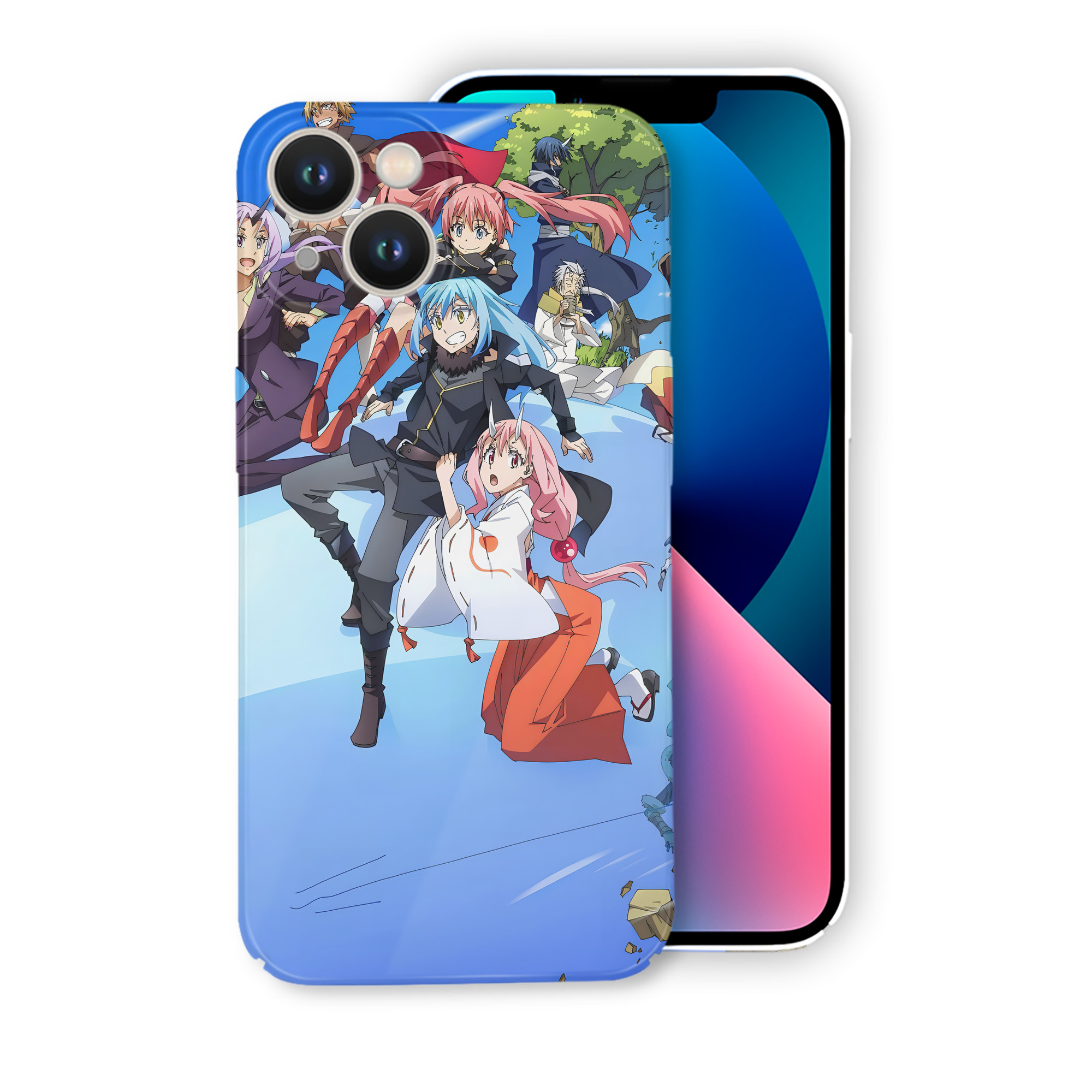 （画像用） 転スラ Regarding Reincarnated to Slime 【iPhone 14シリーズ対応】ハードケース